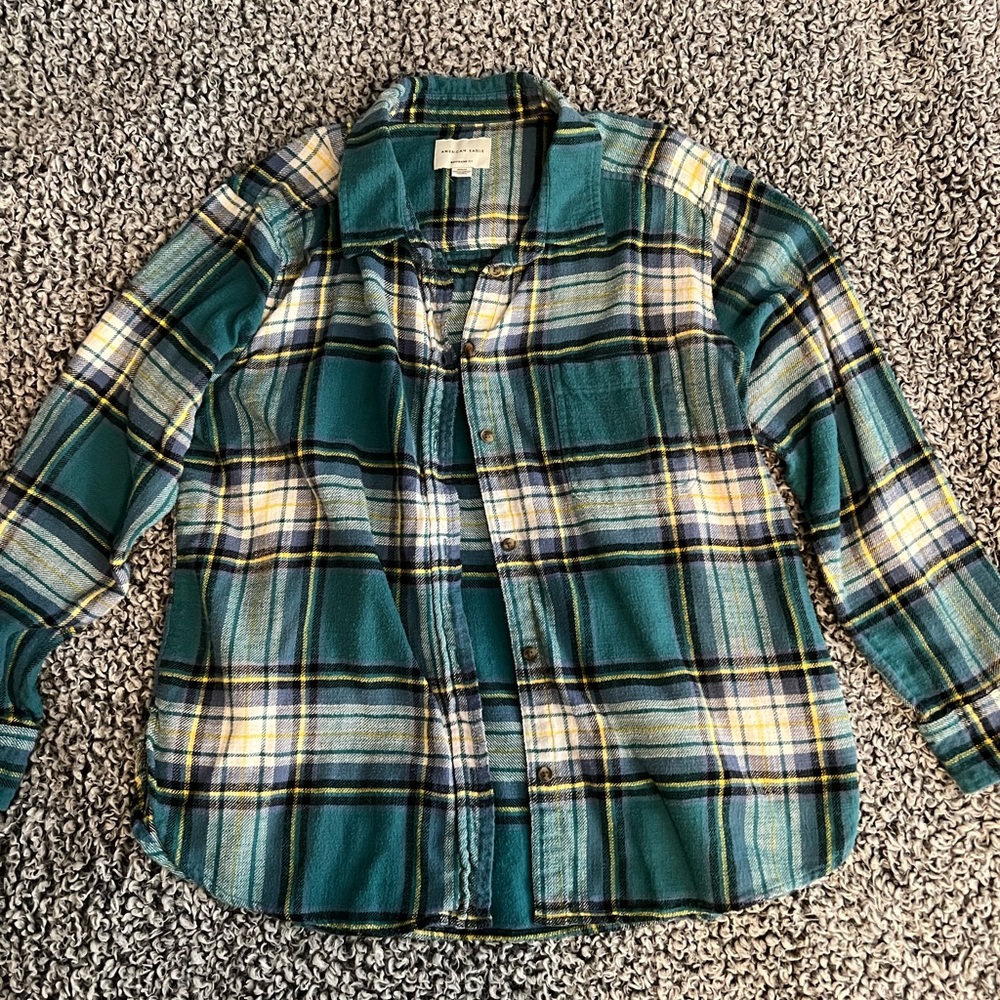 American Eagle Boyfriend Fit Flannel